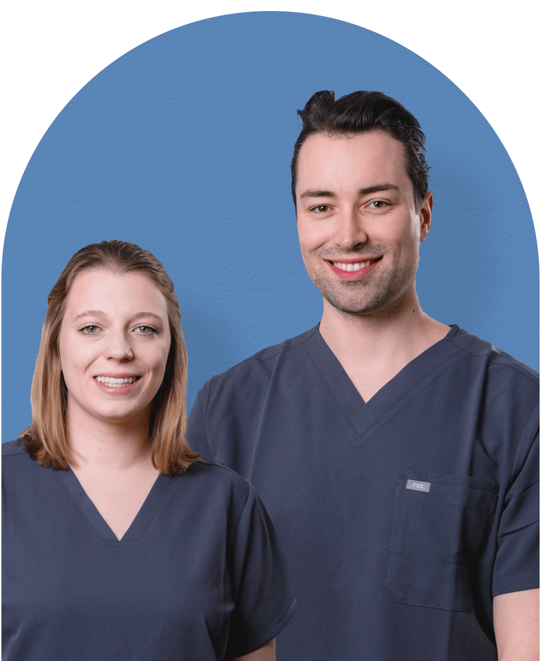 Portrait Svenja Schmidt und Nicolaus Dünschede – Zahnärzt:innen der Rahlstedter Zahnärztevilla